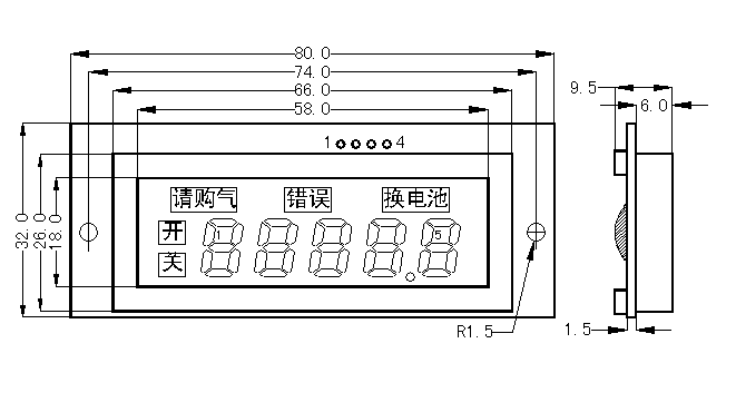 SMS0515A��ʽҺ��ģ�K(LCM)��ʾ��DƬ