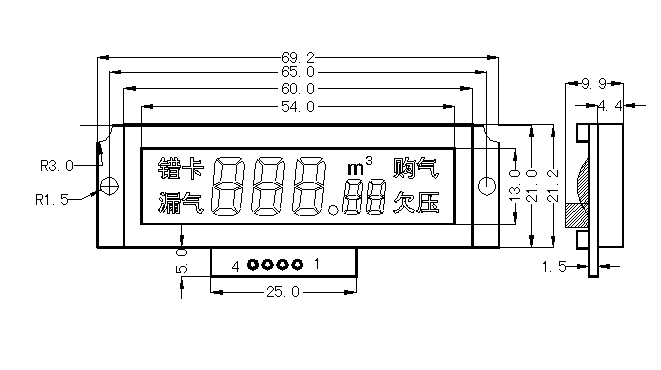 SMS0521��ʽҺ��ģ�K(LCM)��ʾ��DƬ