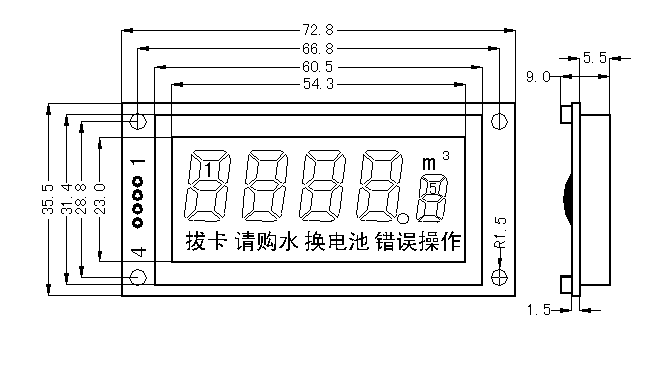 SMS0525B��ʽҺ��ģ�K(LCM)��ʾ��DƬ