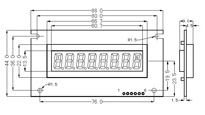 SMS0801��ʽҺ��ģ�K(LCM)��ʾ��DƬ